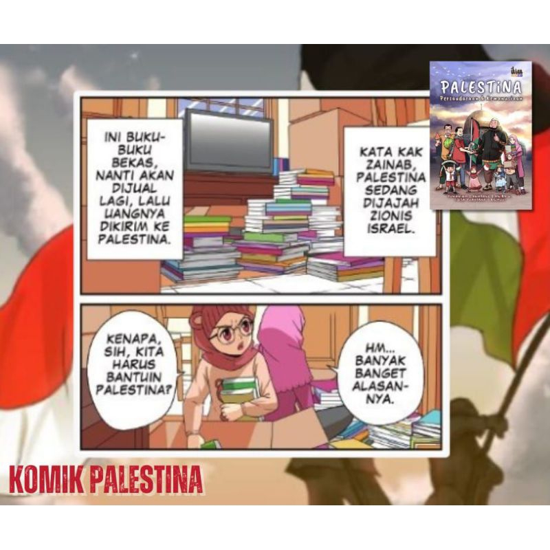 KOMIK PALESTINA PERSAUDARAAN &amp; KEMANUSIAAN