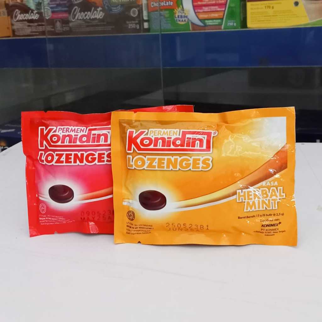 

KONIDIN Permen Lozenges isi 6 butir