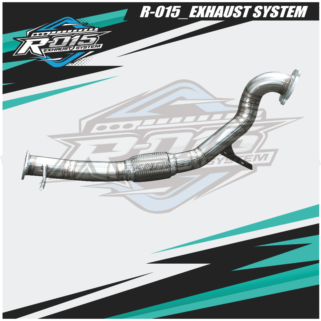 Downpipe Knalpot Racing Ford Ranger With Fleksibel PNP