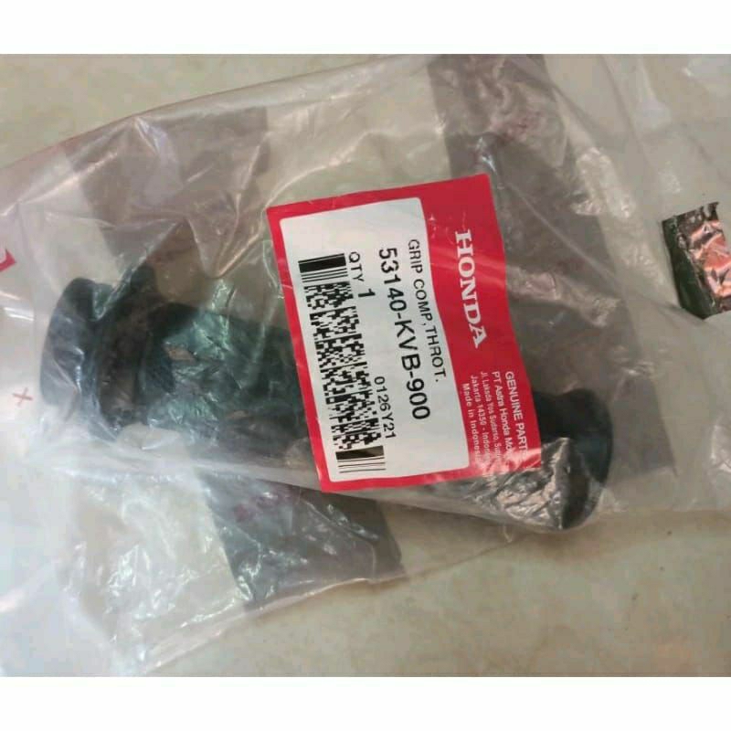 53140KVB900 handgrip kanan vario lama vario tekno original ahm