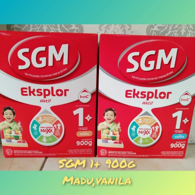 SGM eksplor 1+ 900gram/ susu bubuk sgm/Susu Sgm/ susu esgeem