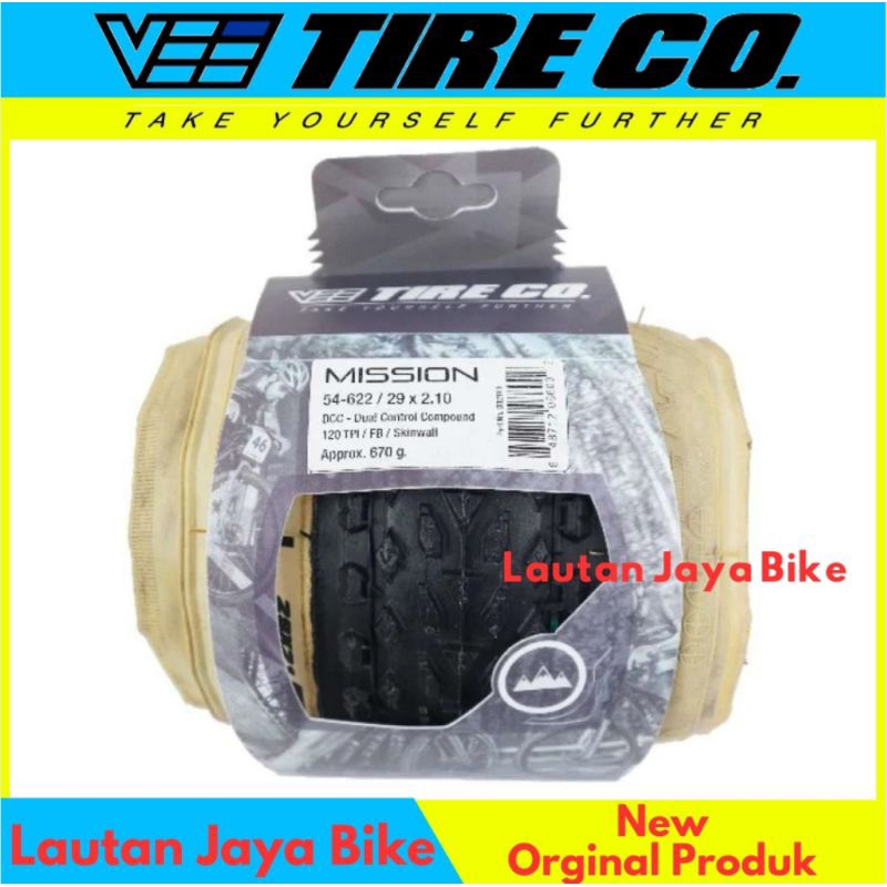 Ban Luar 29 x 2.10 Mission DCC Vee Tire 120TPI Kevlar Original