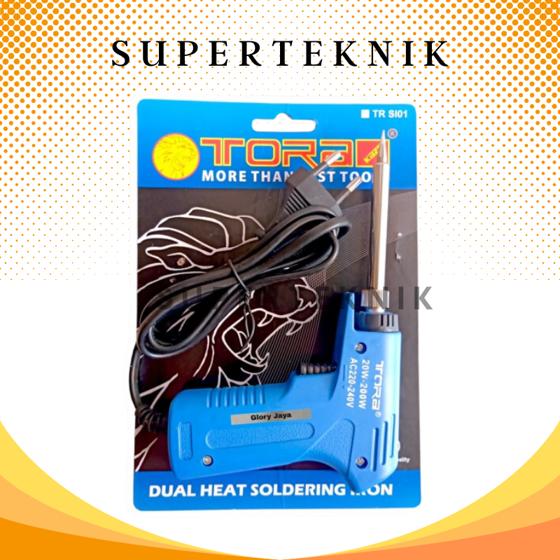 Solder Pistol Listrik Tora / Solder Listrik Model Pistol Tembak Tora 20-200W TR SI01 / Solder Gun TO