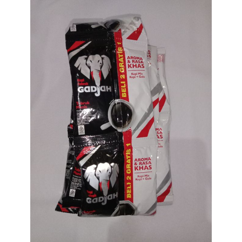 

KOPI GAJAH TUBRUK GULA DIPISAH ISI 10 PCS ! TOKO FAMILY SEMBAKO!