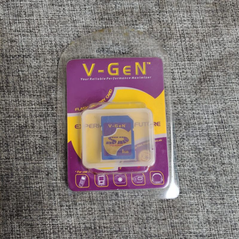 Memory V-Gen 1GB SDHC Original Memory Card