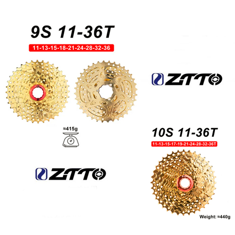 Sprocket 9 Speed 10 Speed 11-36. ZTTO