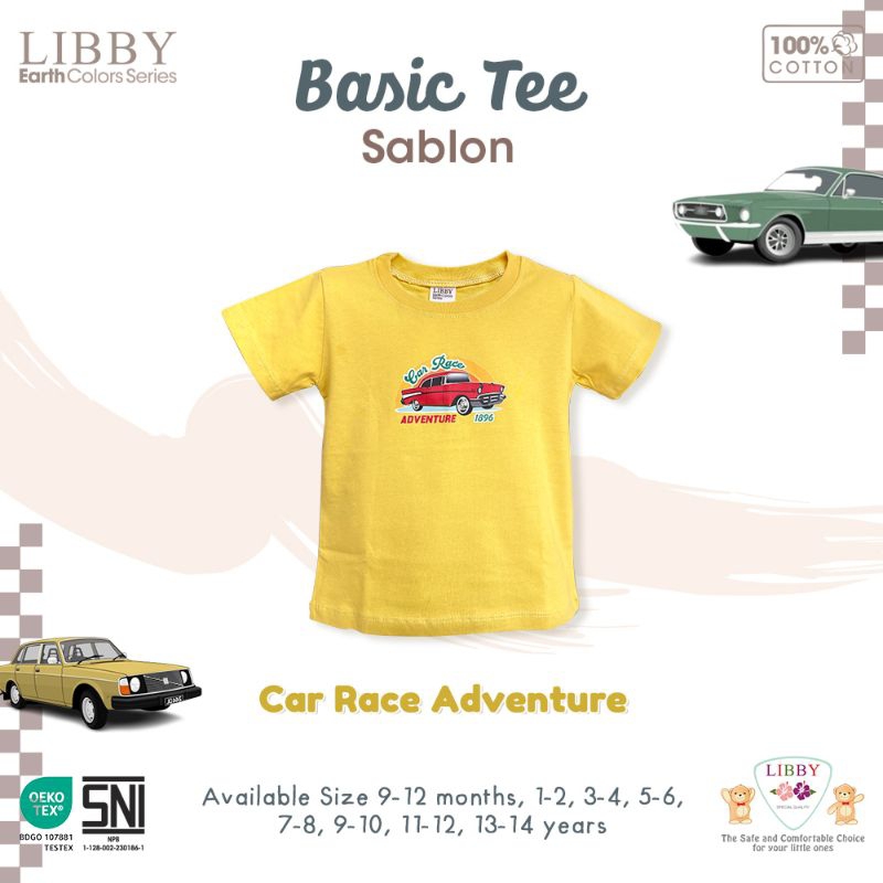 KAOS ATASAN LIBBY BABY BASIC TEE
