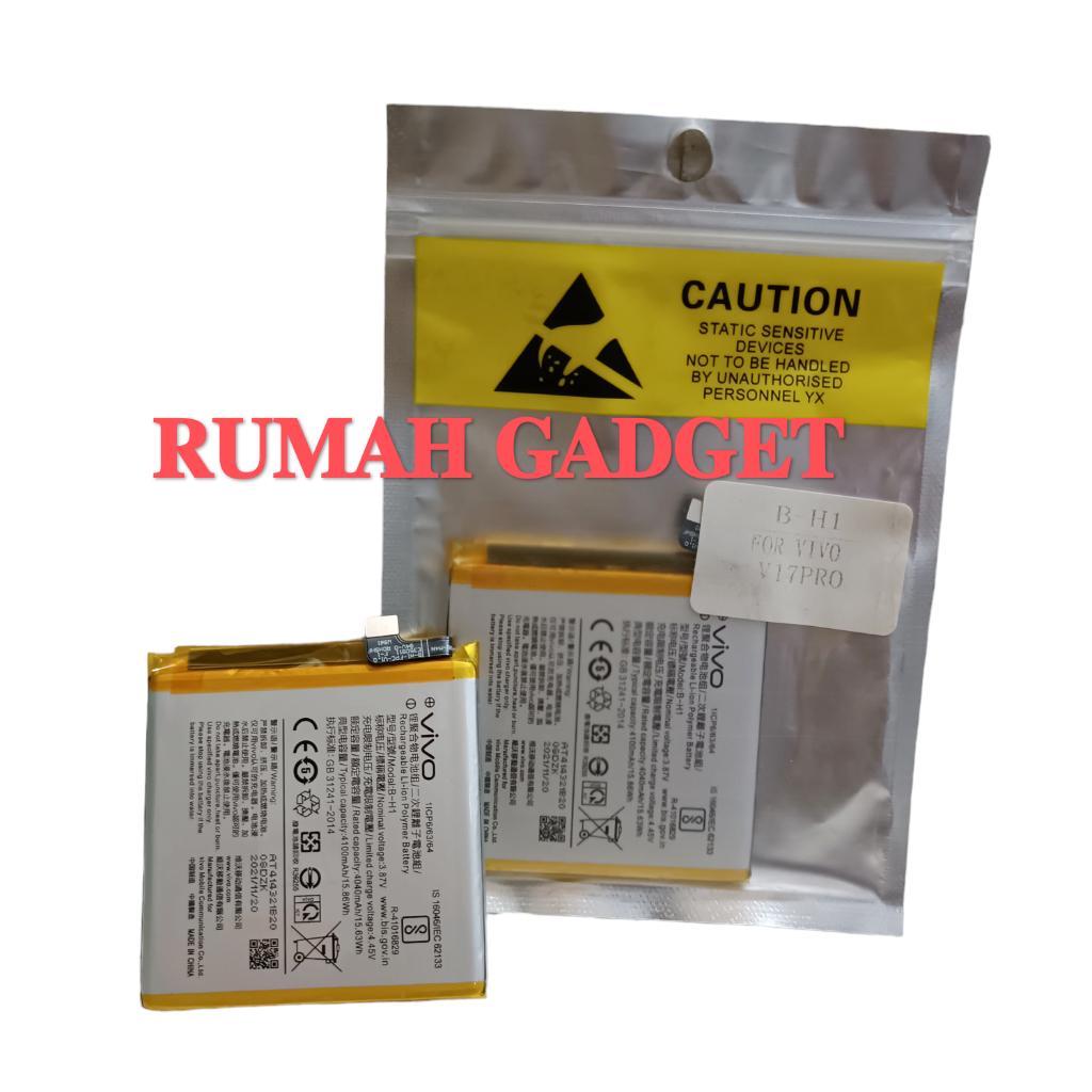 BATERAI VIVO V17 PRO BH1 BATRE BH-1 VIVO V17 PRO