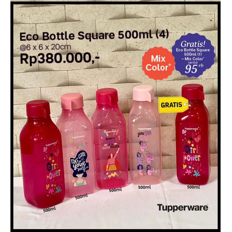eco bottle 500 ml (botol minum) Tupperware