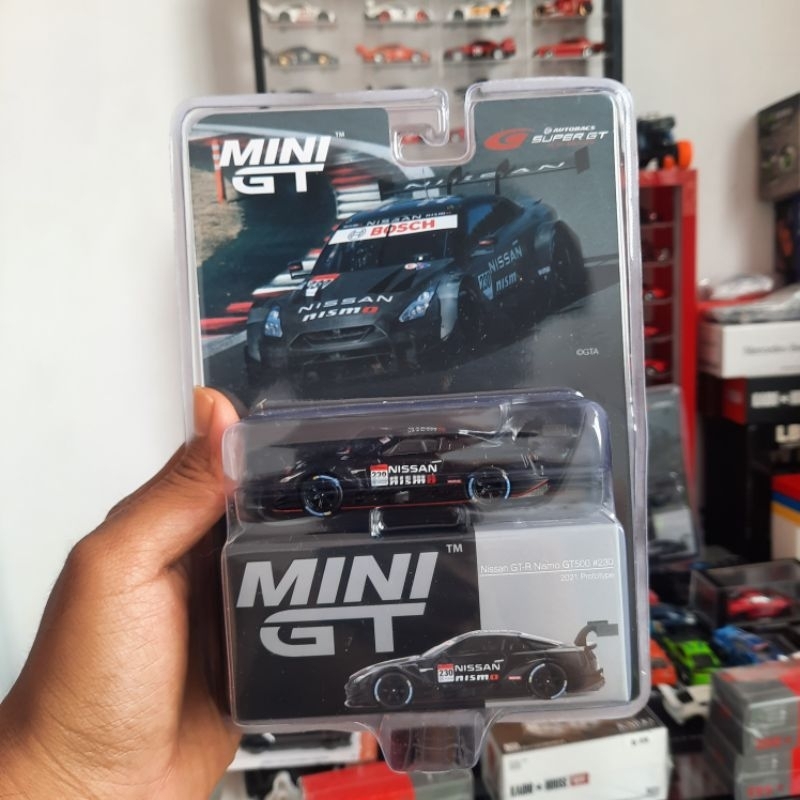 Mini GT 594 Nissan GTR Nissmo GT500 #230 2021 Prototype Super GT Japan
