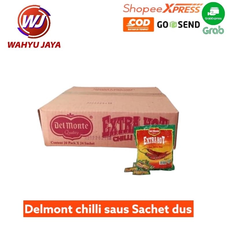 

Delmonte chilli saus sachet dus @20