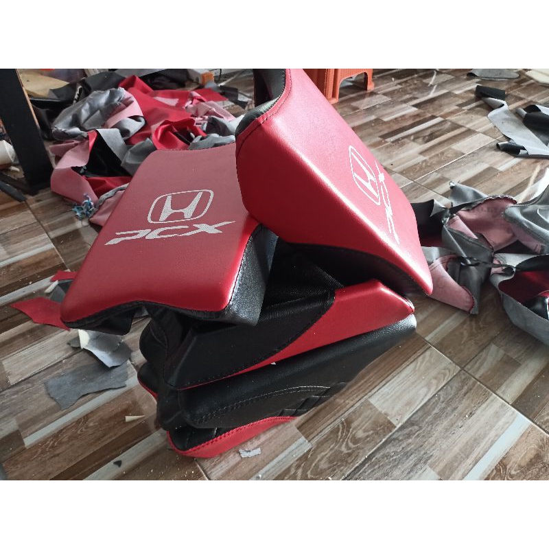 JOK BONCENGA MOTOR ANAK PCX LOGO VARIASI