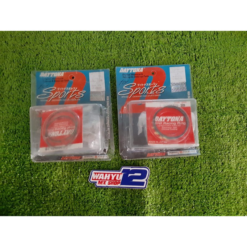 PISTON SET RING DAYTONA FIZR OS25