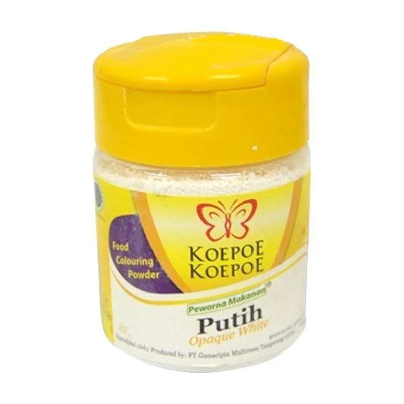 

Pewarna Putih Koepoe Koepoe 50gr