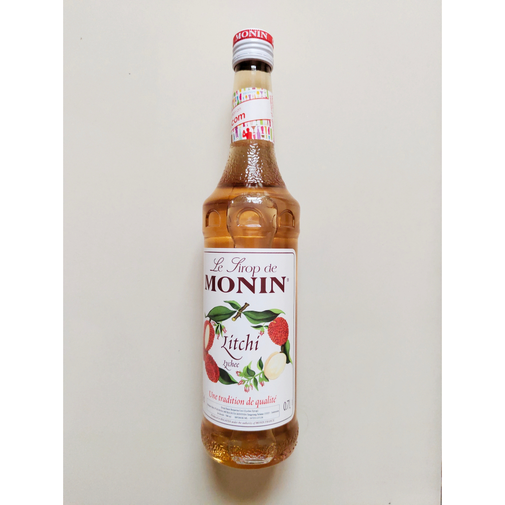 

Monin Lychee syrup 700ml sirup minuman cafe rasa leci