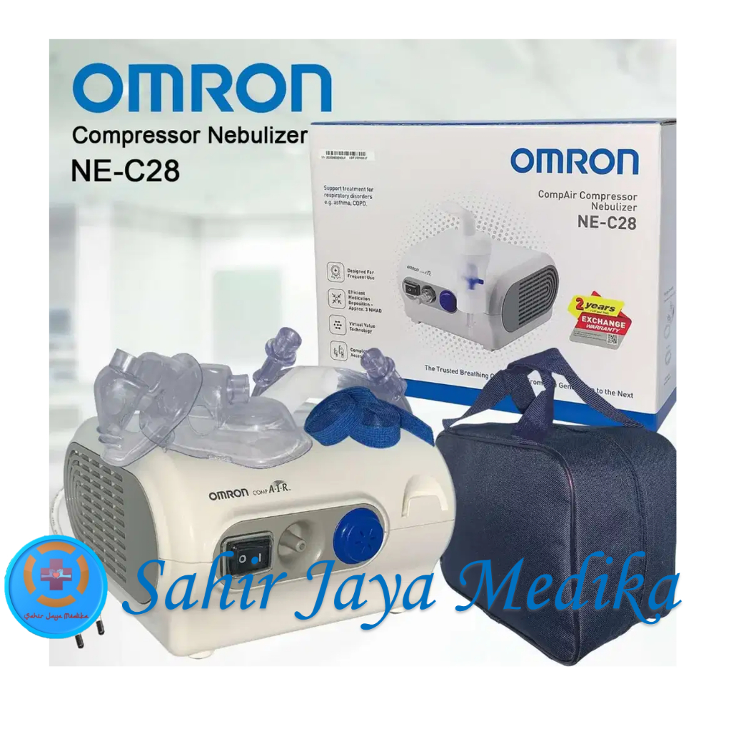Nebulizer Omron NE-C28 Alat Inhalasi Nebulizer Omron Original