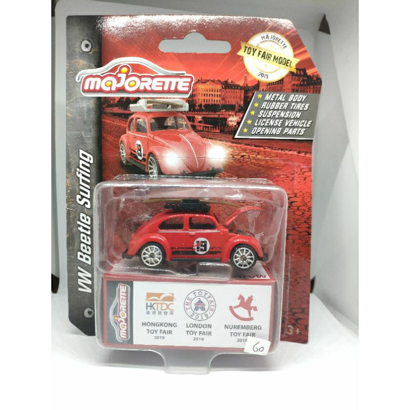 MAJORETTE VW BEETLE SURFING