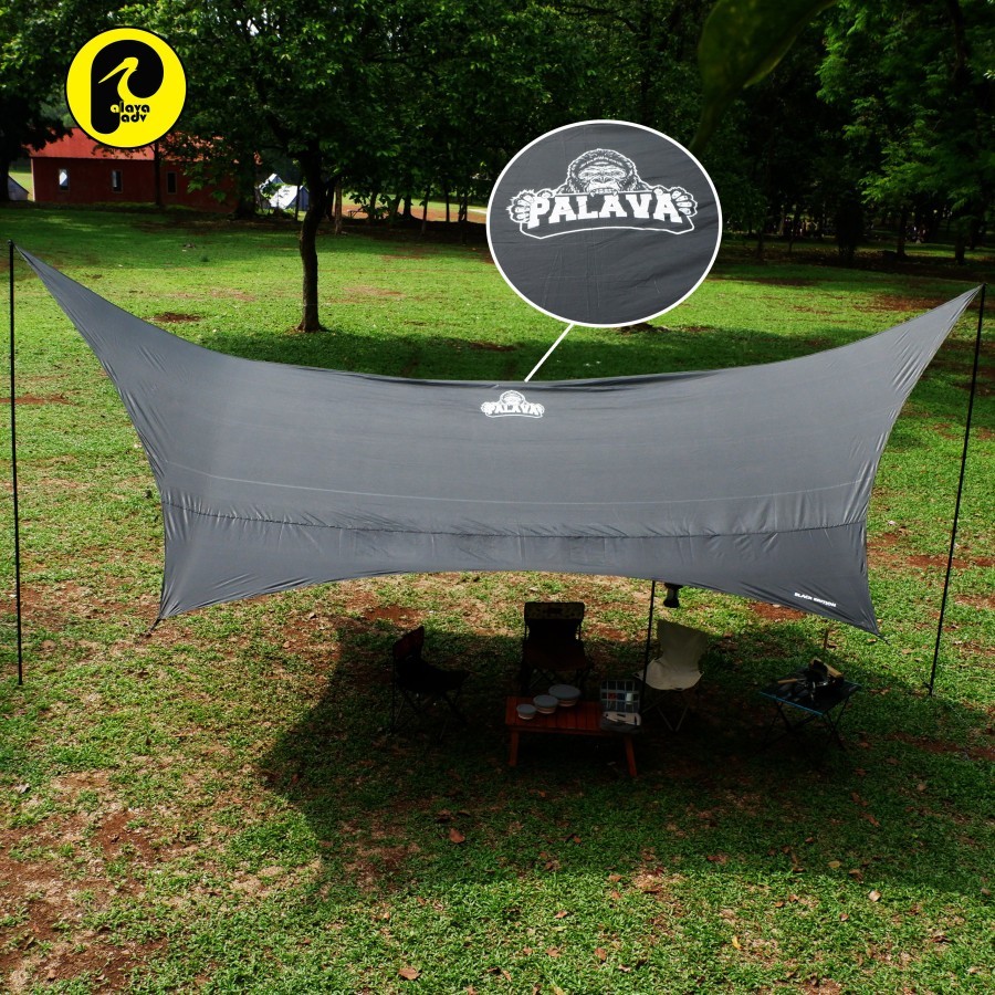 GORILA flysheet palava adv hexagonal 4x6 M waterproof UV Block ORI palava