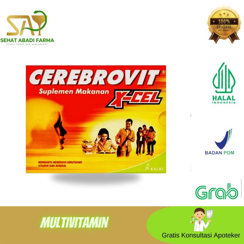 Cerebrovit X-Cel 10 Kapsul