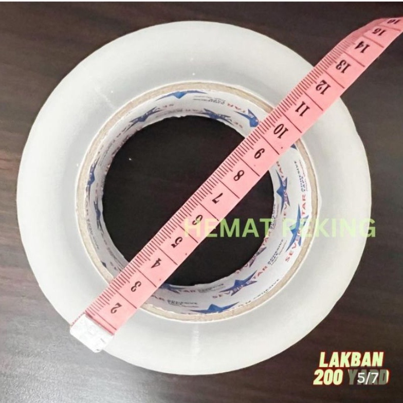 

[PRODUK-SP78O80] Lakban Isolasi Bening Cokelat 200 yard 43