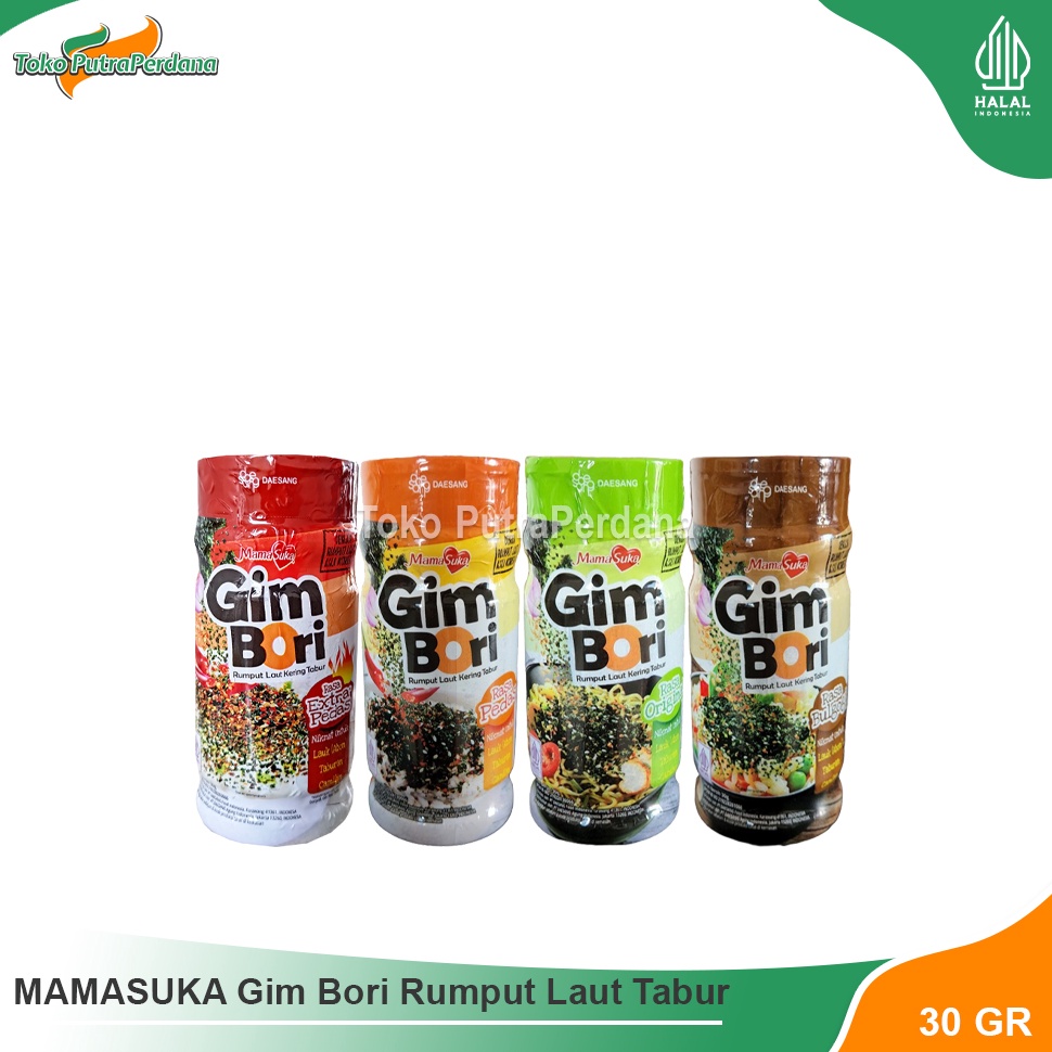 

[Y80] MAMASUKA Gim Bori 30gr (Botol) 45