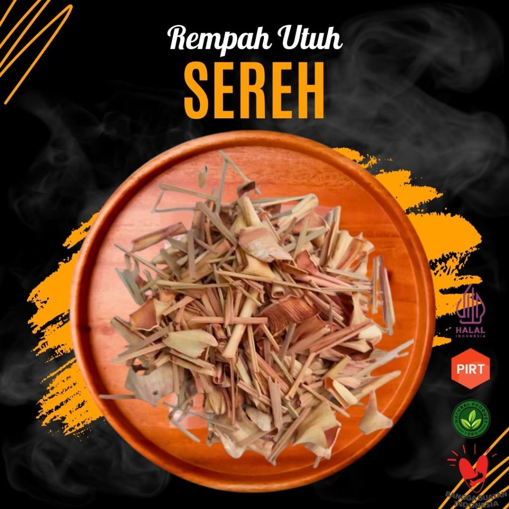 

Serai Sereh Sere Dapur Kering / Dried Lemongrass (250 GRAM)