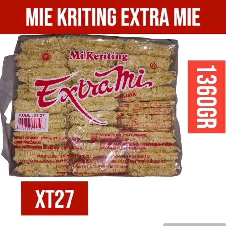 

MIE KERITING Extramie 1,5 kilo !!!
