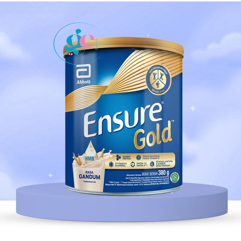 

Ensure Gold HMB Vanila - Gandum - Coklat 380 Gr