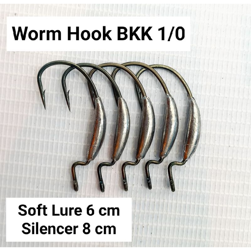 Worm Hook BKK Chimera 9003 / Hook Soft Lure / Fishing Hook