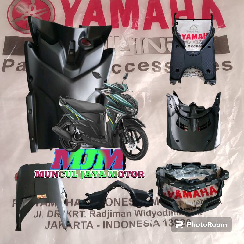 body kasar bagian depan mio soul gt 125 original yamaha genuine parts