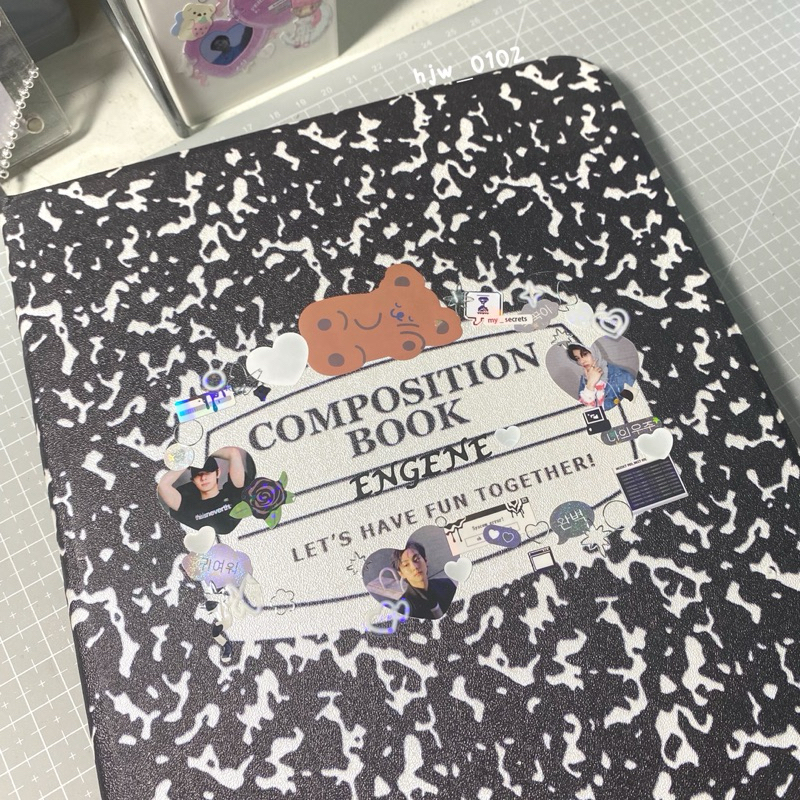 Deco Ipad air 4th gen casing Enhypen