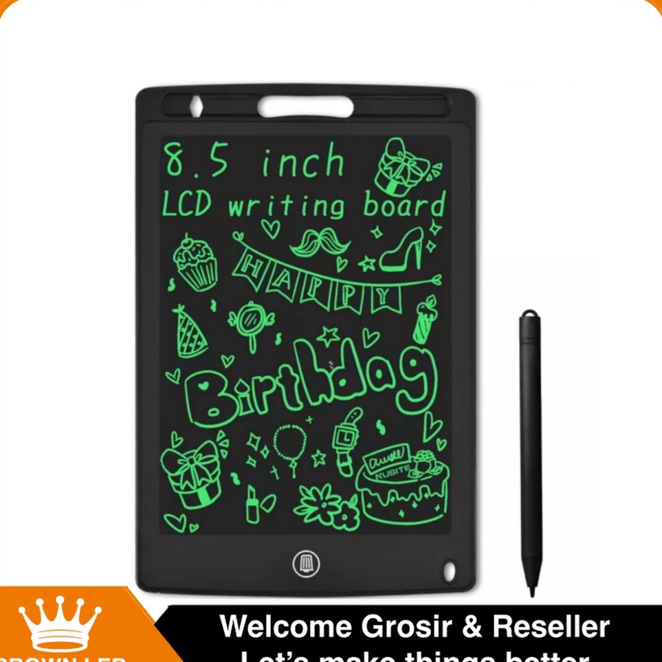 

Promo LCD Drawing Writing Tablet 8.5" inch Papan Tulis Digital Anak & Dewasa Pasti Murah