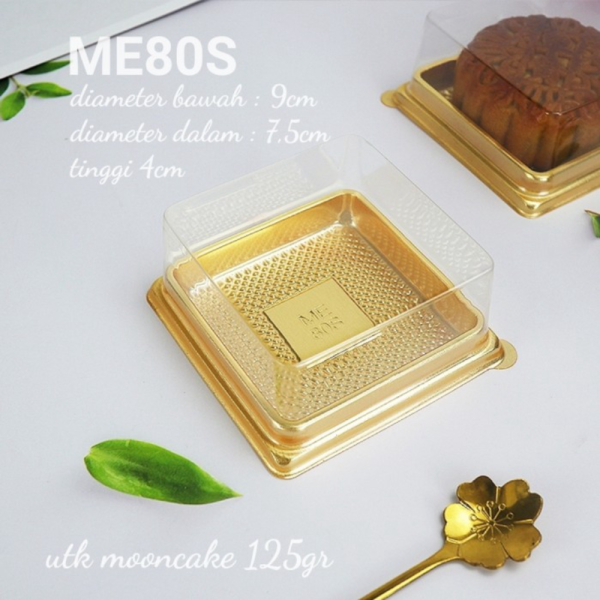 Promo Tray mika mooncake 125gr tray mika tutup Tray mika besar tray tebal Limited