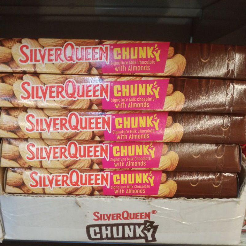 

Silver Queen Chunky Milk Chocolate With Almonds 95g PROMO