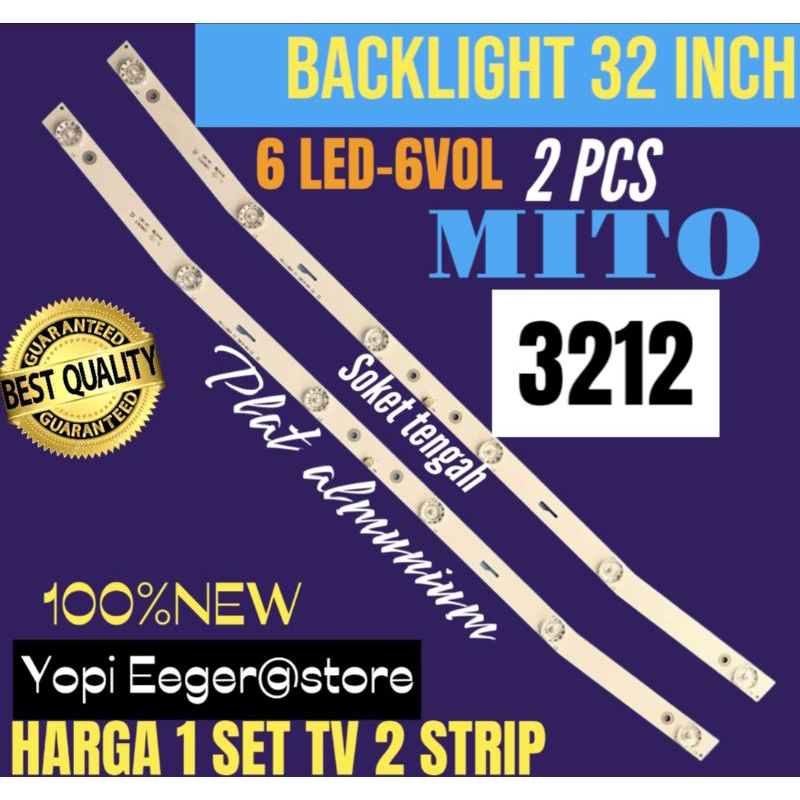 BACKLIGHT TV LCD LED MITO 32 INCH 3212 BACKLIGHT TV LCD LED MITO