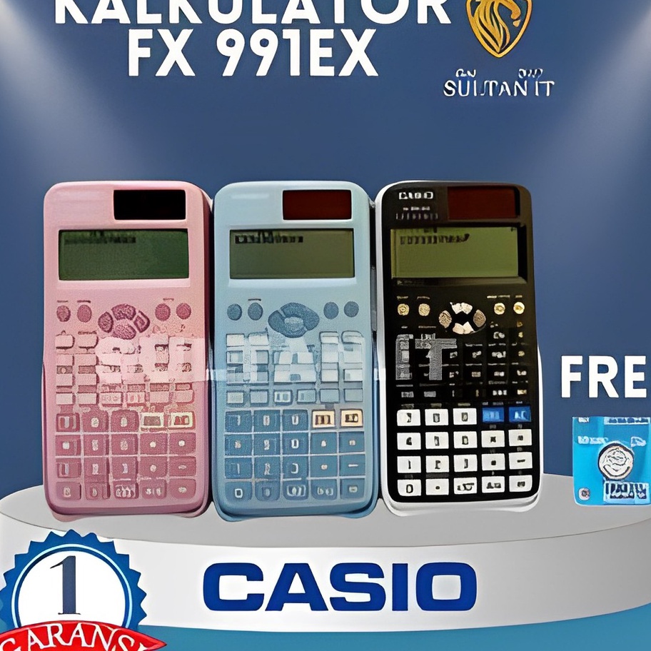 

Buruan Beli Kalkulator Scientific Casio FX 991EX Kalkulator Ilmiah Original Kirim Langsung