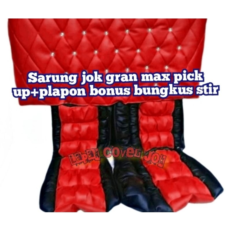 sarung jok mobil grand max pick up+plapon model sofa cover jok mobil grand max pick up murah sarung 