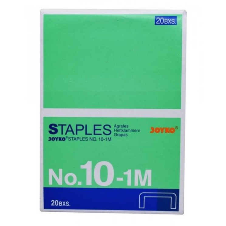 

Model Baru Isi Staples Joyko No 10 - 1m / (1pak/20kotak) ➫➻❀✺