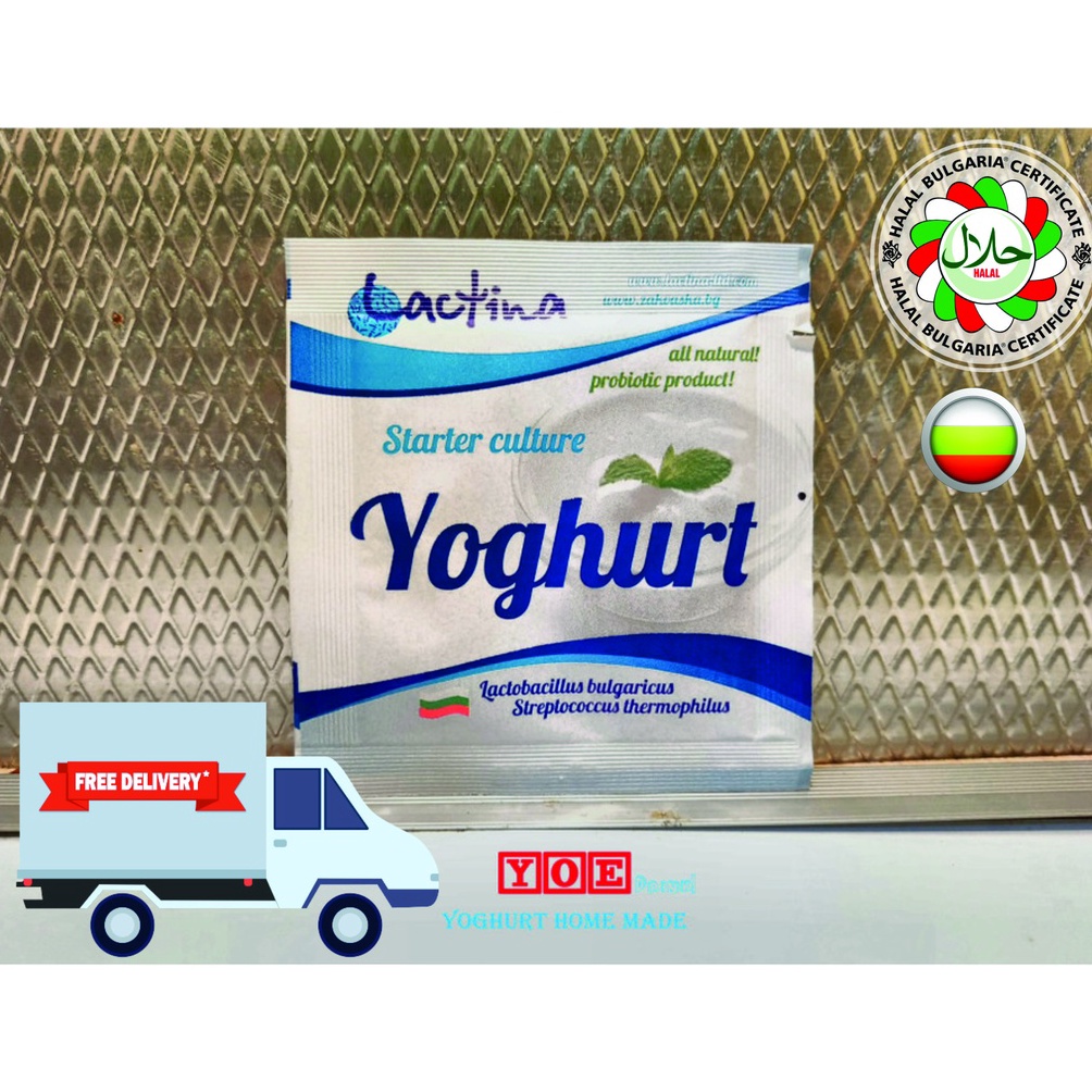 

[☀P65<] Bibit yogurt Lactobacillus made from bulgaria Ready Stock