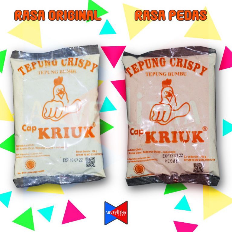 

[JRI] Tepung Crispy Cap Kriuk 150 gram 10 pcs 78