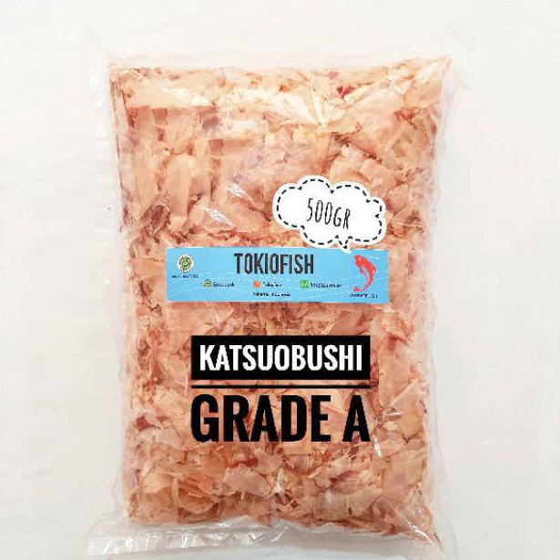 

[✲V96➢] Katsuobushi Tokiofish NETT 500gr Export Quality (Grade A) [286]