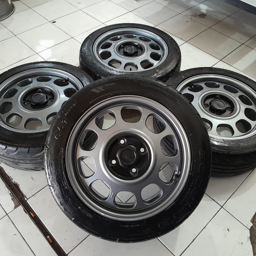 Velg Seken Ring 16 Baut 4 HSR R16X7 H4 BAN 205 50 R16