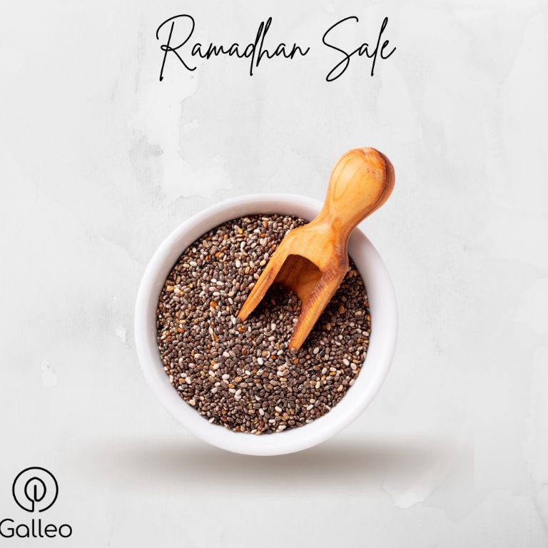 

Kir!m L@ngsung Biji Chia Seed /CHIA SEEDS ORGANIC Premium High Quality Jar Small GOGO Order