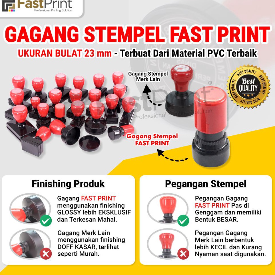 

Terupdate Gagang Stempel Flash Kilat Warna Ukuran Bulat Diameter 23 MM Best Seller