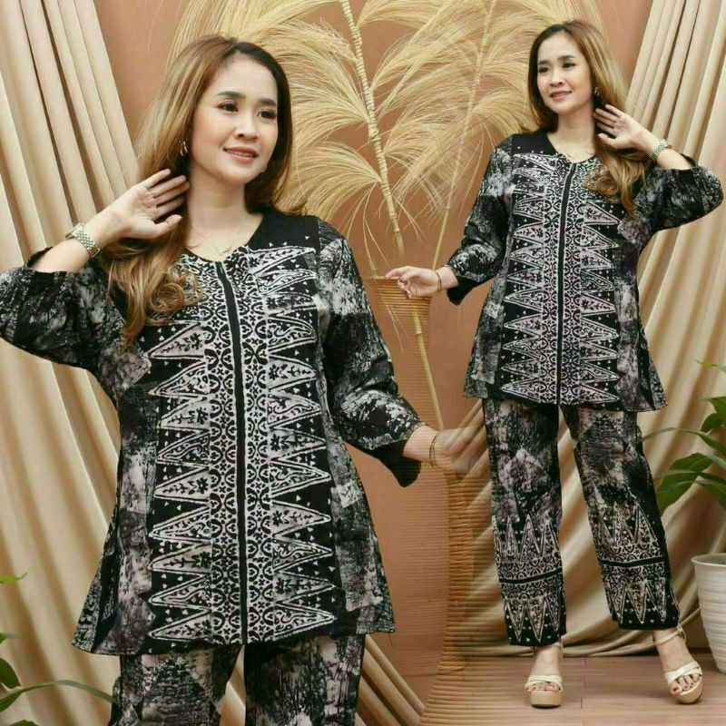 STELAN ATASAN RAYON/CELANA PANJANG/BAJU BATIK CAP/STELAN PIYAMA/STELAN WANITA MODERN