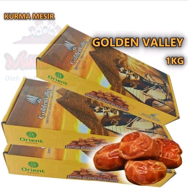 Golden Valley Kurma Mesir 1 dus 10 kg Termurah