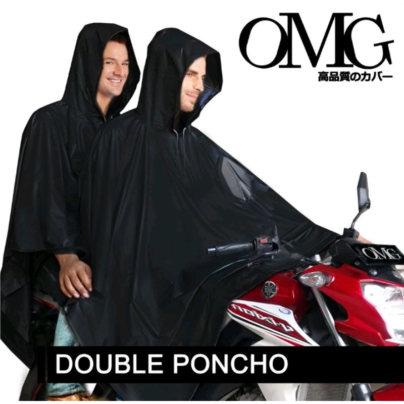 Jas Hujan Ponco 2 Kepala