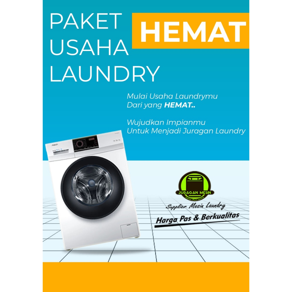 Paket Usaha Laundry kiloan HEMAT