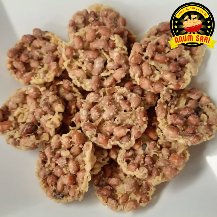 

Keripik Rempeyek Peyek Kacang Tanah 250 Gram - Anum Sari