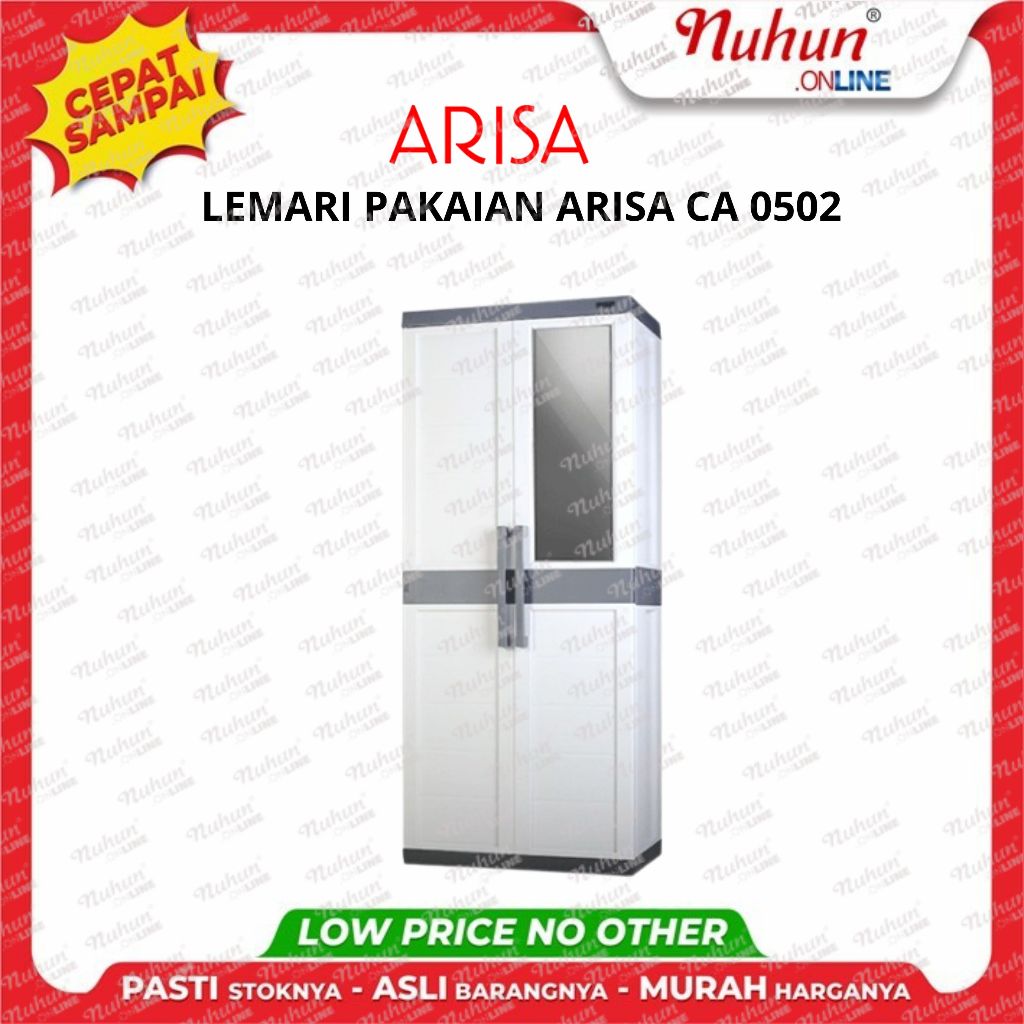 LEMARI PAKAIAN ARISA CA 0502 CA0502 CA-0502 CA 502 PLASTIK FURNITURE